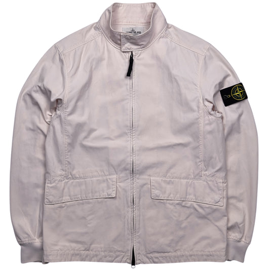 S/S 22 Stone Island Nylon Cotton Batavia 2/2 TC Jacket - Light Pink