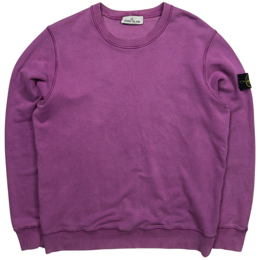 A/W 21 Stone Island Crewneck Sweater - Purple