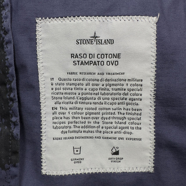 S/S 14 Stone Island Raso Di Cotone Stampato OVD Maze Camo Field Jacket