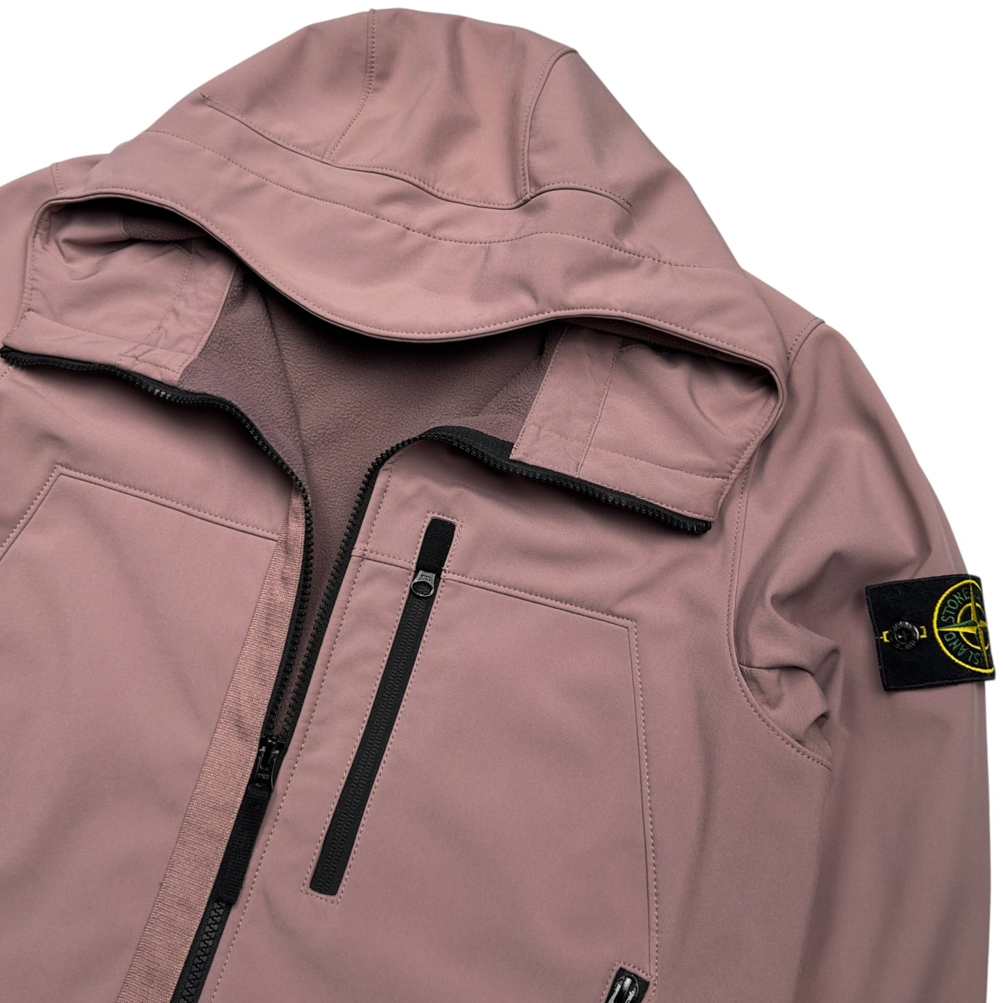 A/W 18 Stone Island Soft Shell R Jacket - Dusty Pink