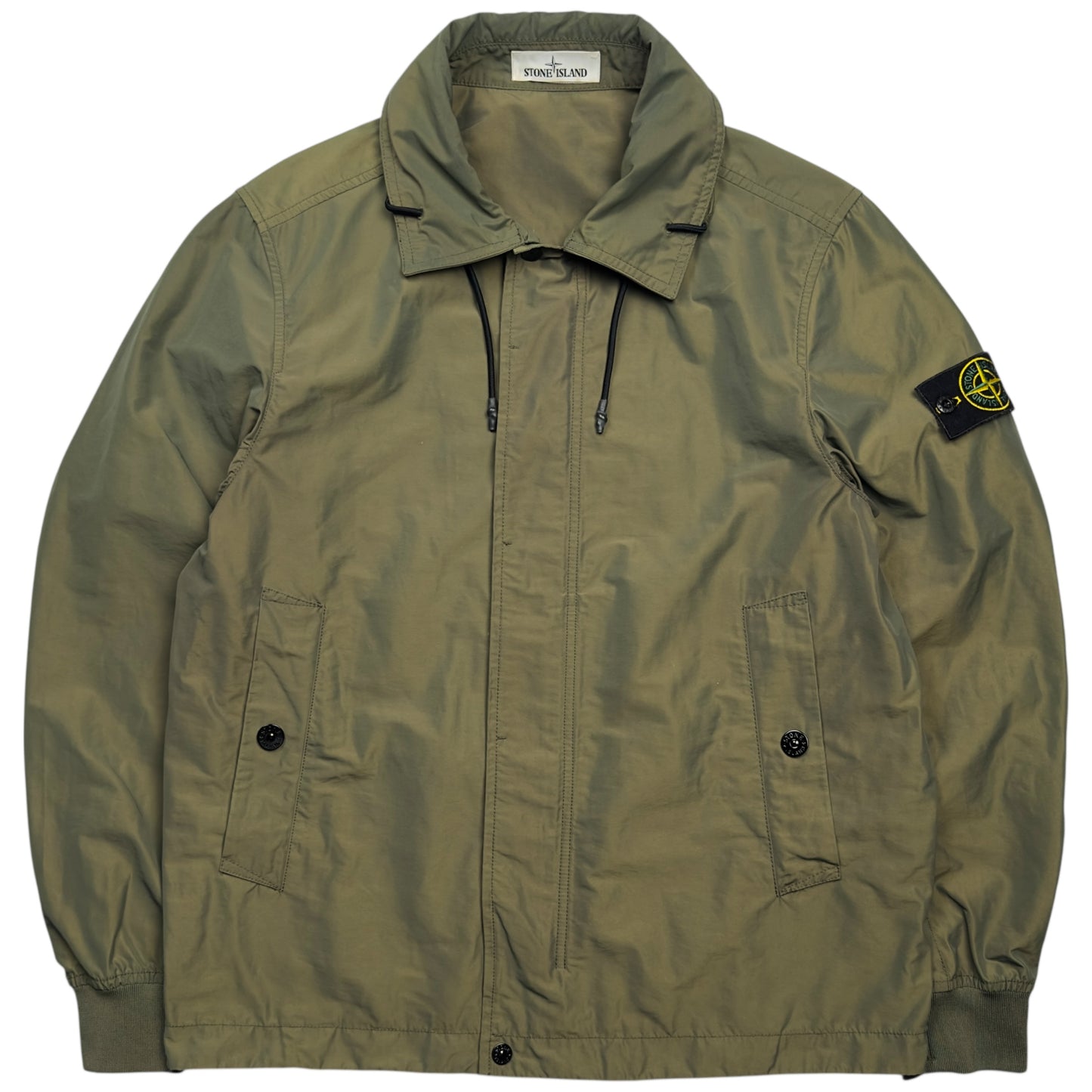 S/S 21 Stone Island Micro Reps Jacket - Khaki