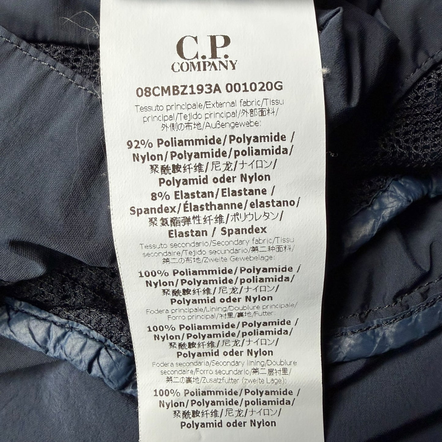 C.P. Company Nycra Goggle Jacket - Navy