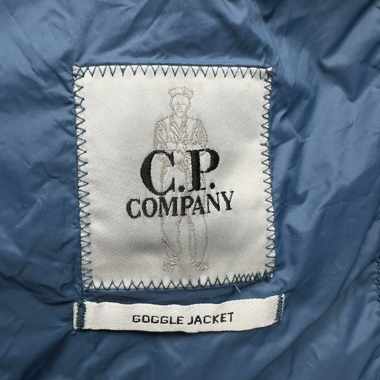 C.P. Company Shell Goggle Gilet - Blue