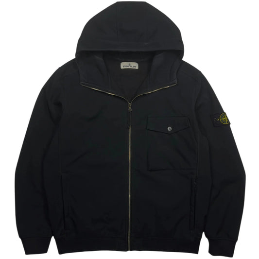 A/W 17 Stone Island Soft Shell R Jacket - Black