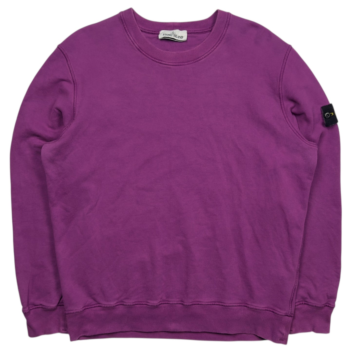 A/W 21 Stone Island Crewneck Sweater - Purple