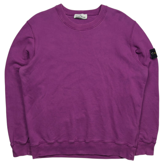 A/W 21 Stone Island Crewneck Sweater - Purple