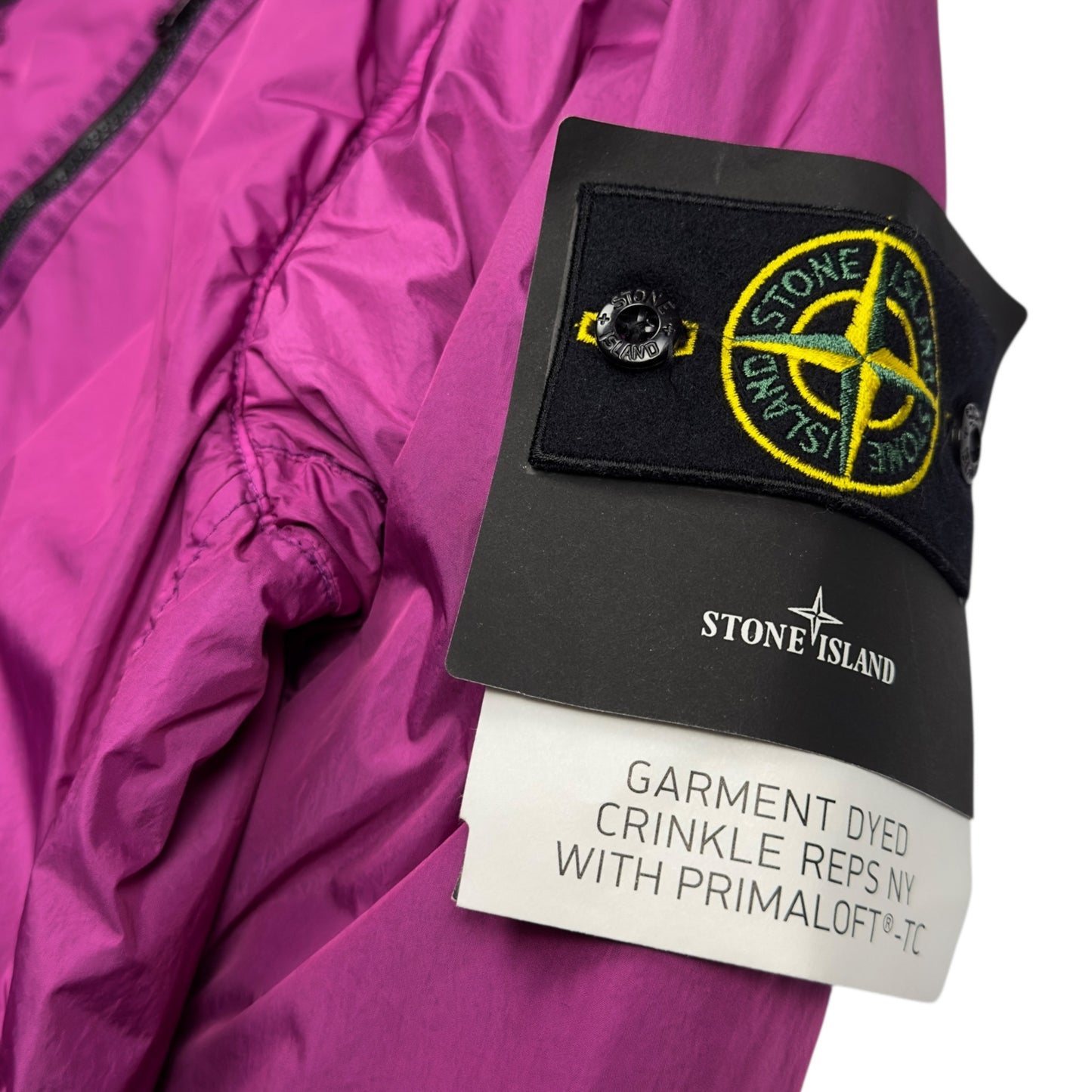 A/W 21 Stone Island Crinkle Reps R-NY with Primaloft Jacket - Purple