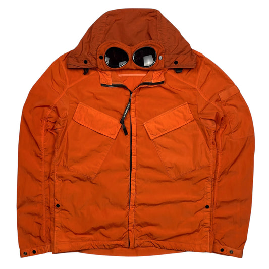 C.P. Company Chrome Nylon Goggle Jacket - Orange