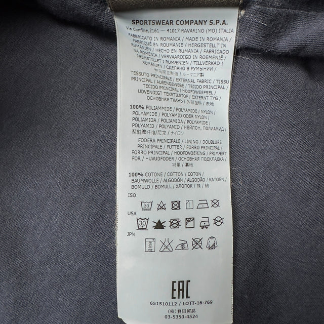 A/W 16 Stone Island Nylon Metal Overshirt Jacket - Navy