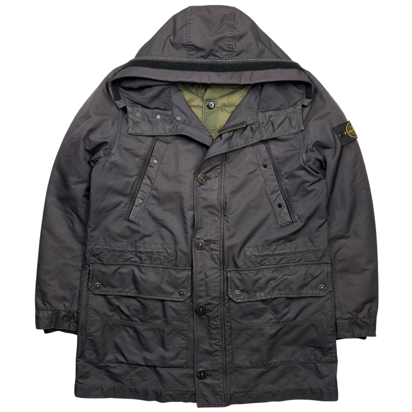 A/W 11 Stone Island David Oxyd Down Lined Parka Jacket