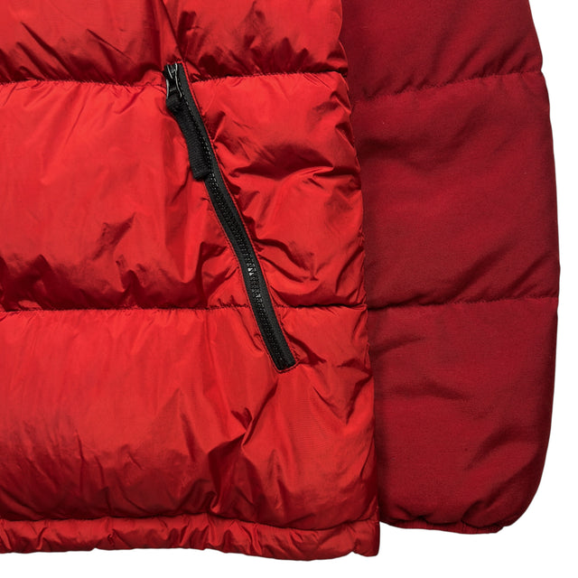 A/W 13 Stone Island Crinkle Reps NY Down Puffer Jacket - Red