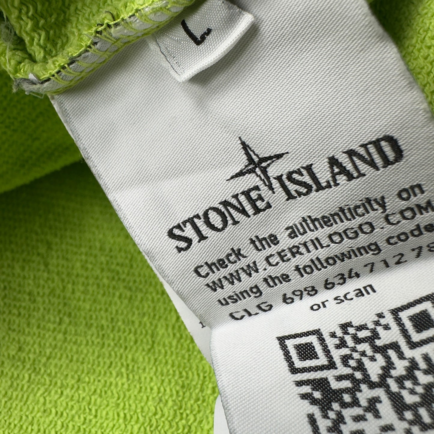 S/S 16 Stone Island Crewneck Sweater - Green