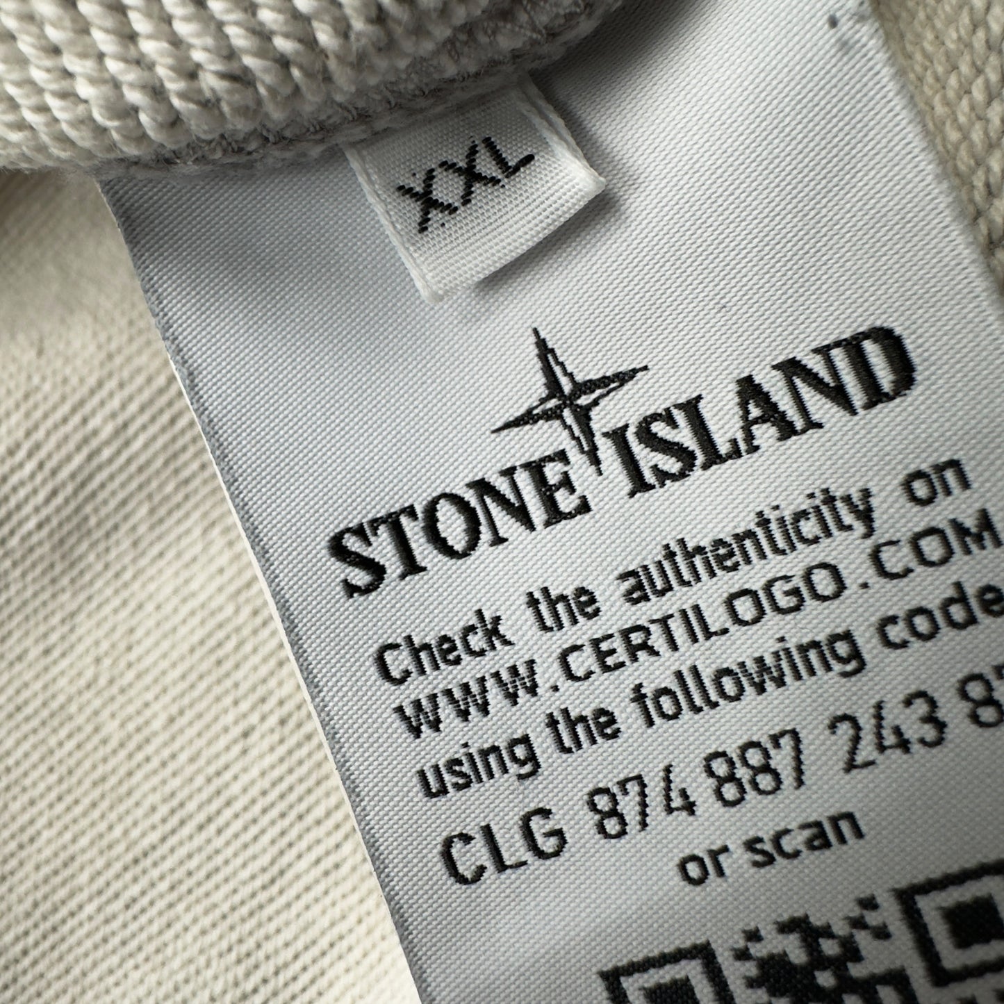 S/S 21 Stone Island Hoodie - Grey