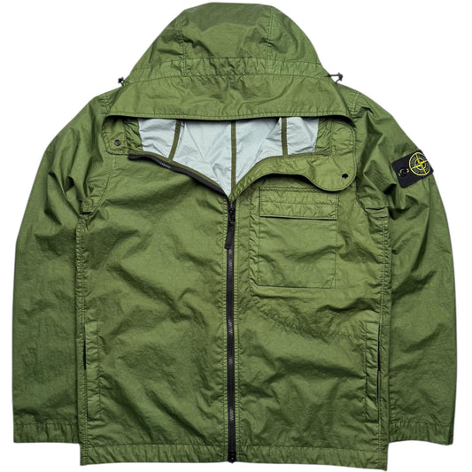 S/S 22 Stone Island Membrana 3L TC Jacket - Green