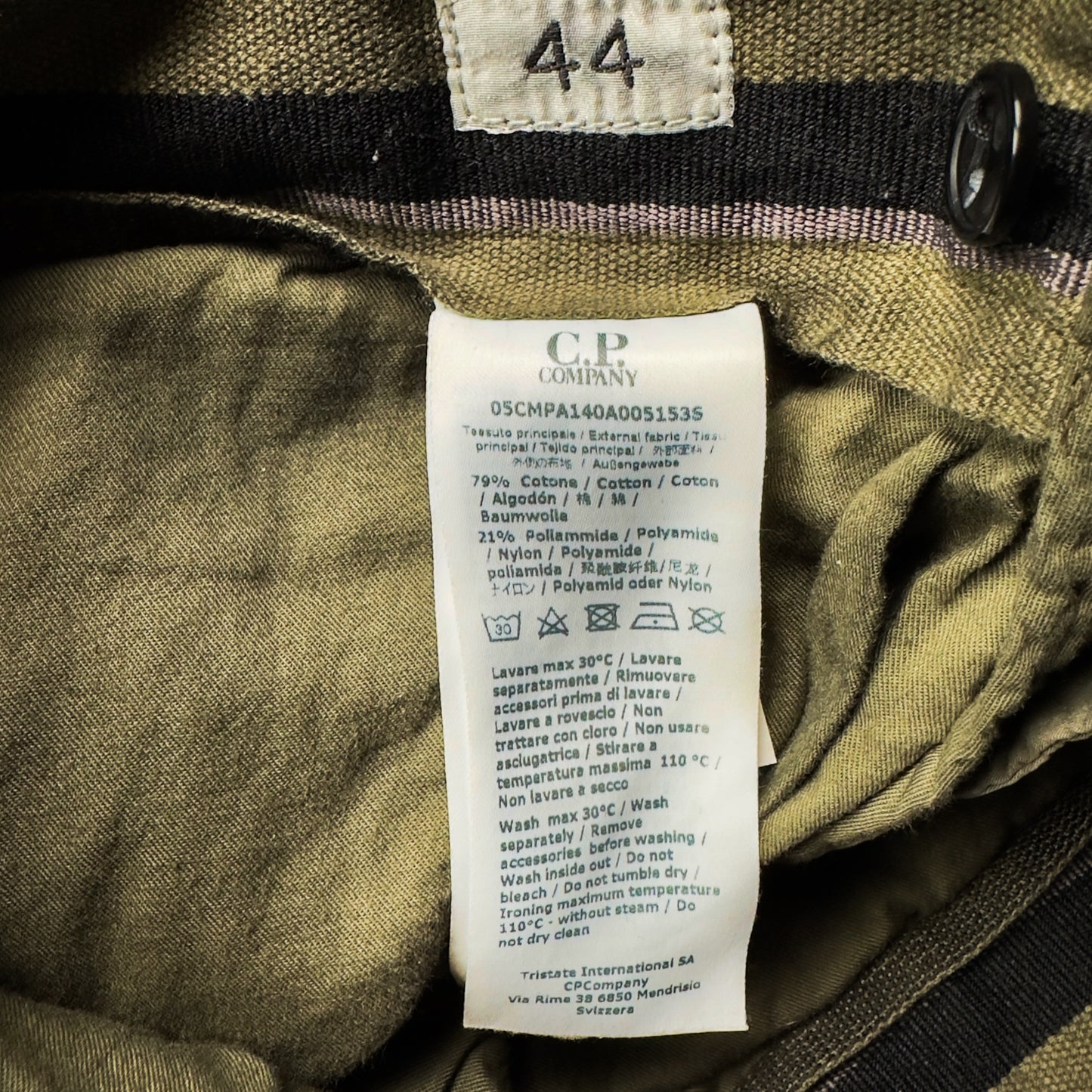 C.P. Company Recolour Cargo Trousers
