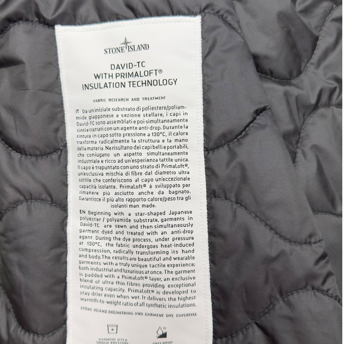 A/W 22 Stone Island David TC with Primaloft Parka Jacket