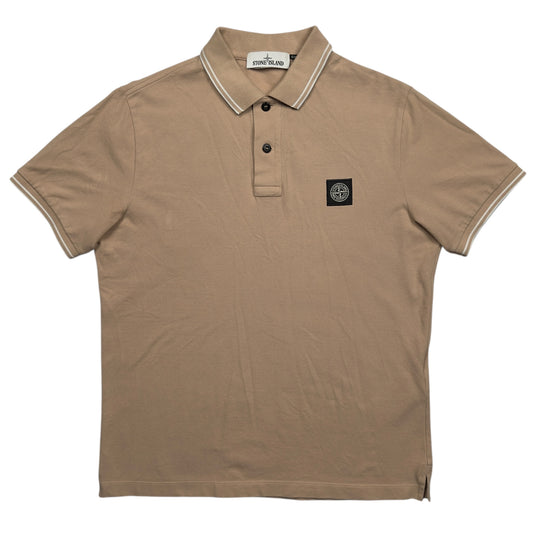 A/W 21 Stone Island Polo Shirt - Beige