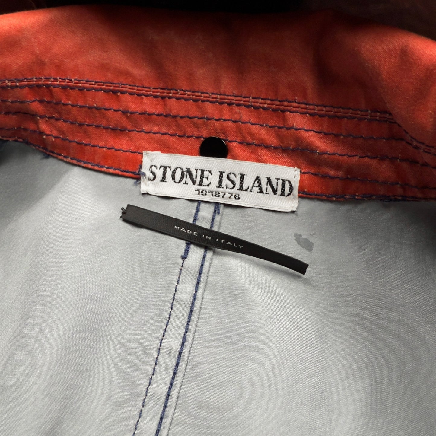S/S 10 Stone Island Cotton Silk Patch Jacket