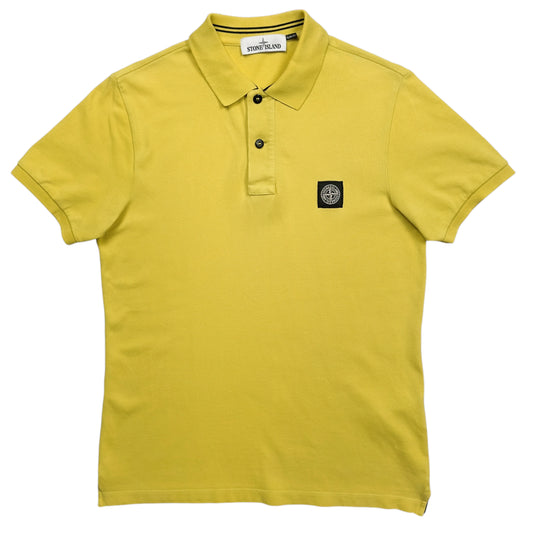 A/W 14 Stone Island Polo Shirt - Yellow
