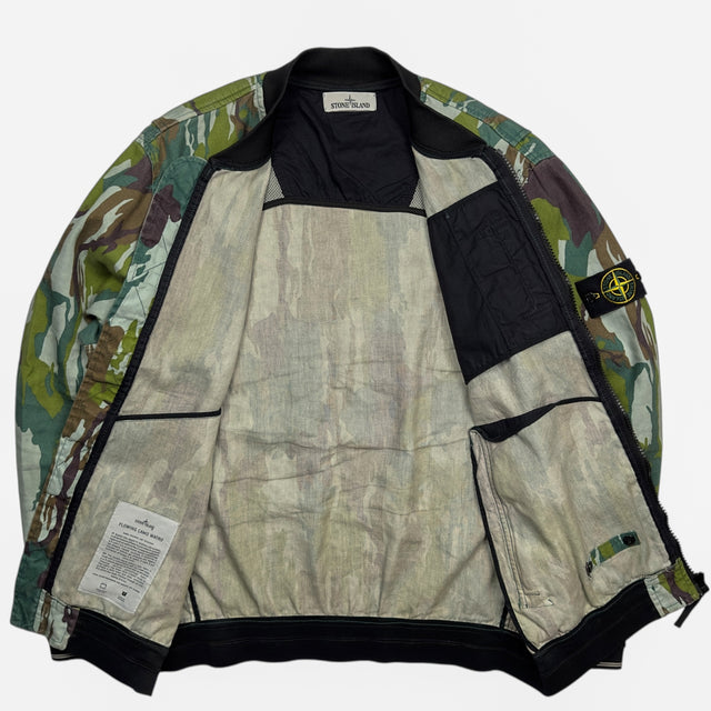 S/S 15 Stone Island Flowing Camo Watro Bomber Jacket