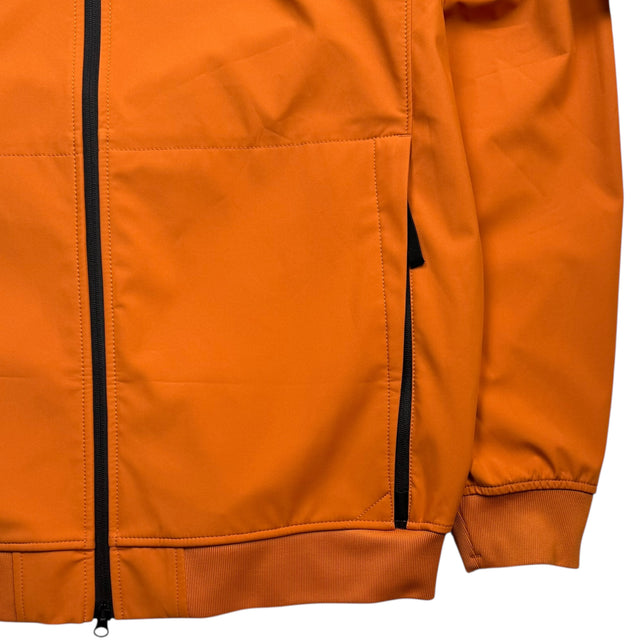 S/S 23 Stone Island Light Soft Shell-R Jacket with e-dye Technology - Orange