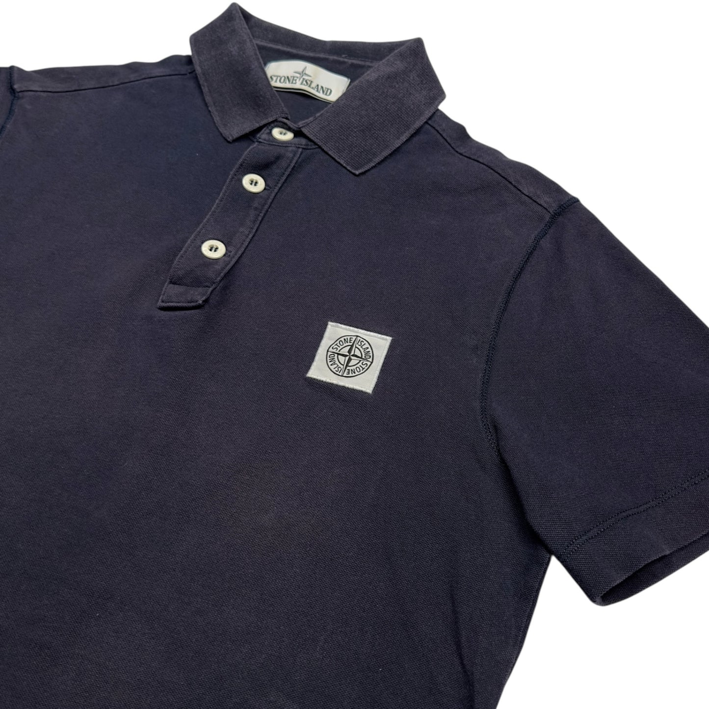 S/S 17 Stone Island Polo Shirt - Navy