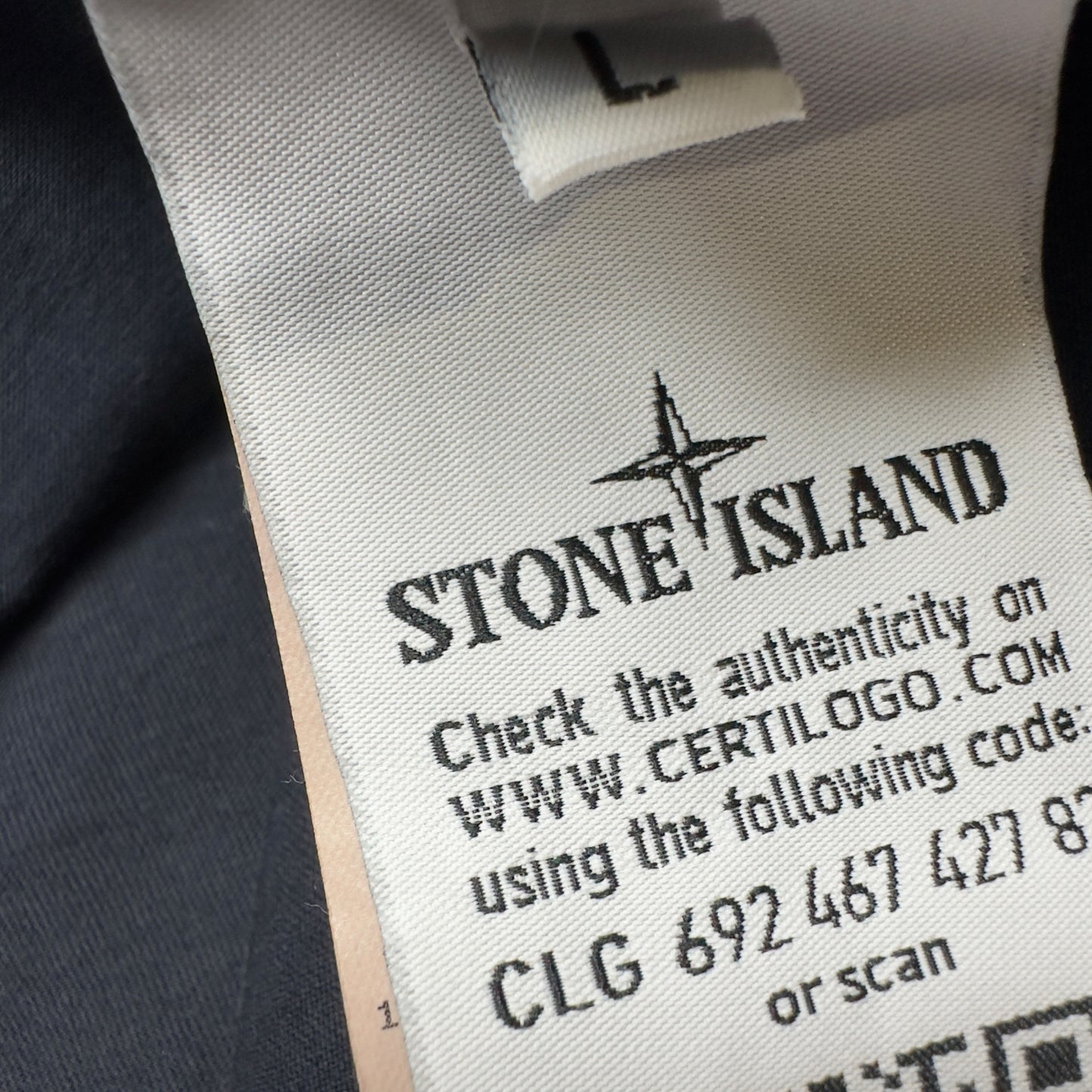 S/S 15 Stone Island Compass Logo T-Shirt - Navy