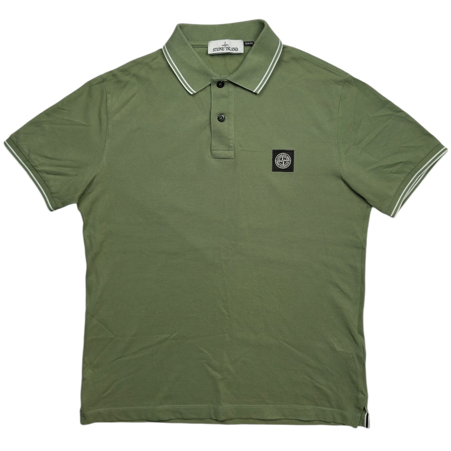 Stone Island Polo Shirt - Olive Green