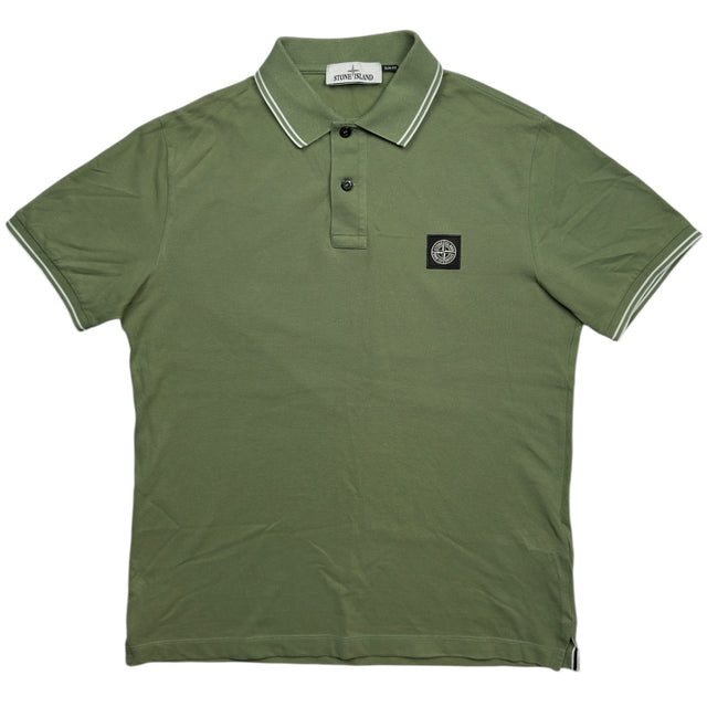 Stone Island Polo Shirt - Olive Green