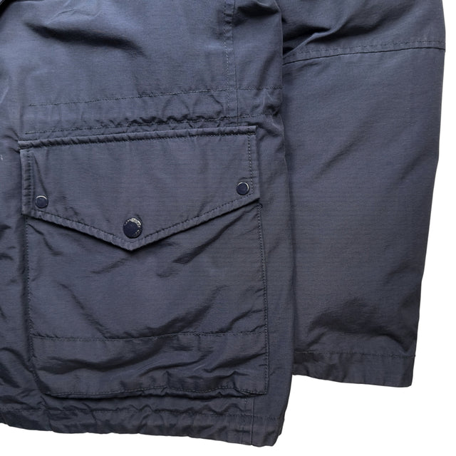 C.P. Company Denver Down Lined Shearling Collar Goggle Jacket - Navy