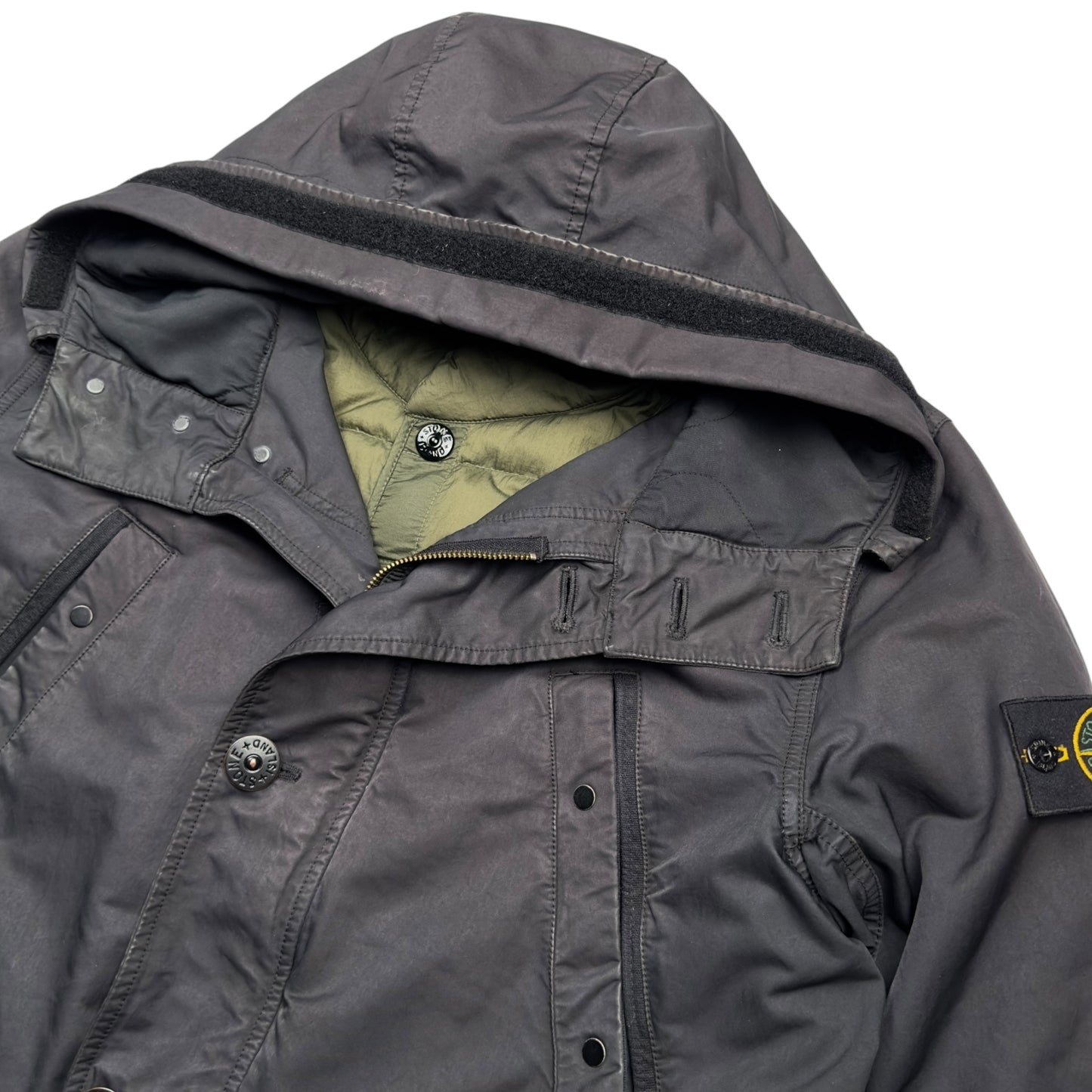 A/W 11 Stone Island David Oxyd Down Lined Parka Jacket