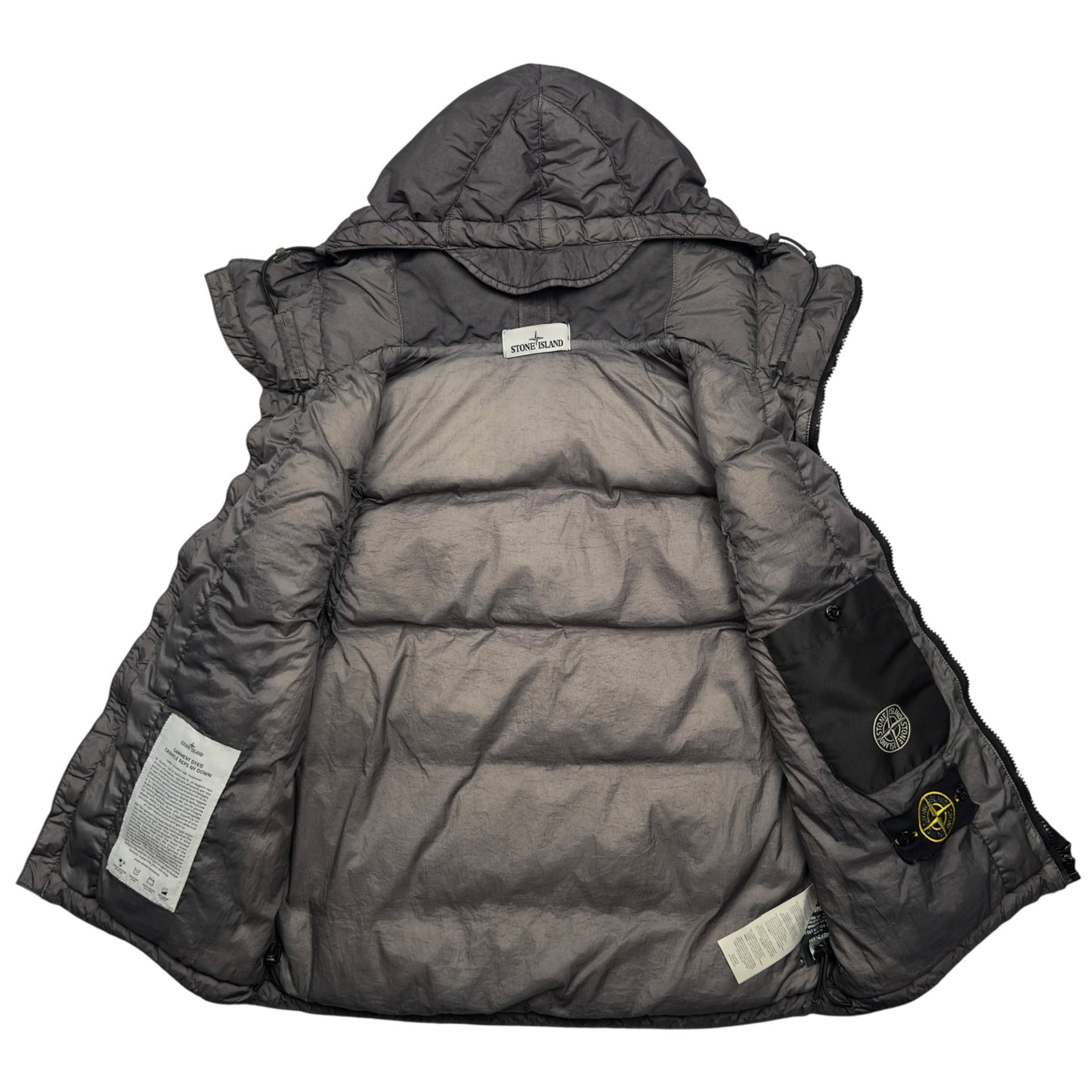 A/W 14 Stone Island Crinkle Reps NY Down Gilet - Dark Grey