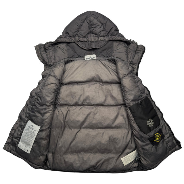 A/W 14 Stone Island Crinkle Reps NY Down Gilet - Dark Grey