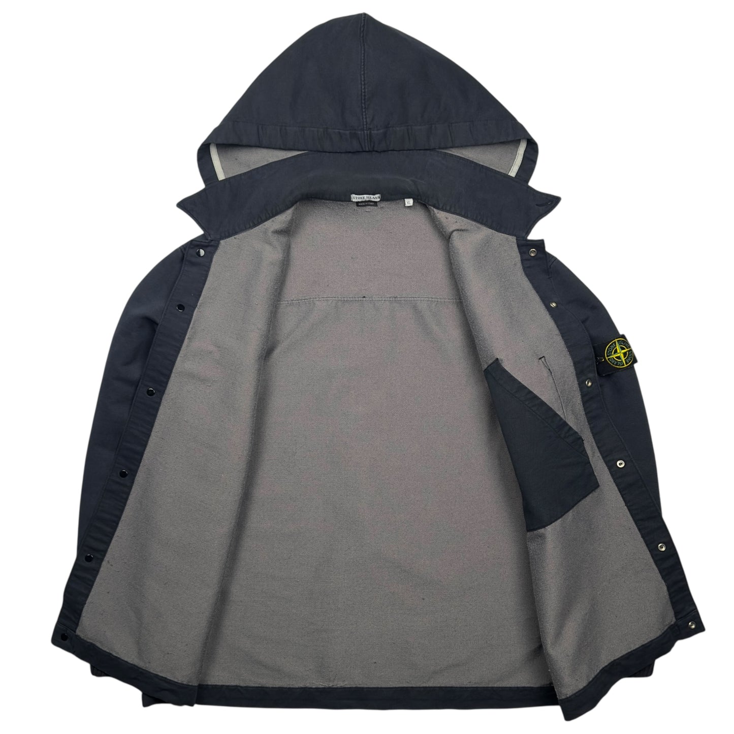 A/W 04 Stone Island Cotton Nylon Vintage Jacket