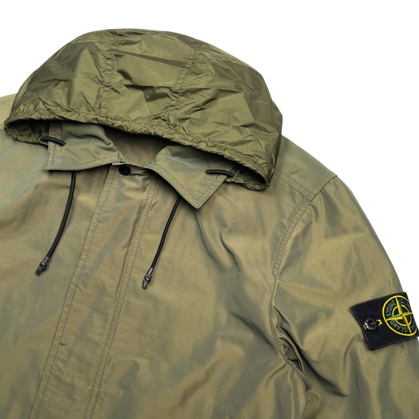 S/S 21 Stone Island Micro Reps Jacket - Khaki