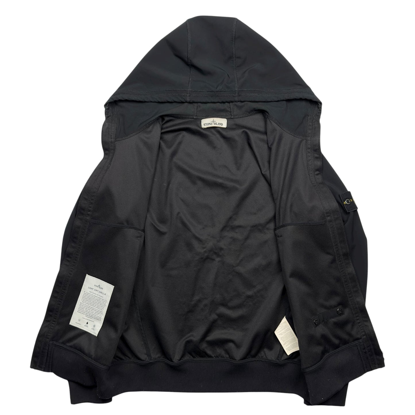 S/S 16 Stone Island Light Soft Shell R - Black