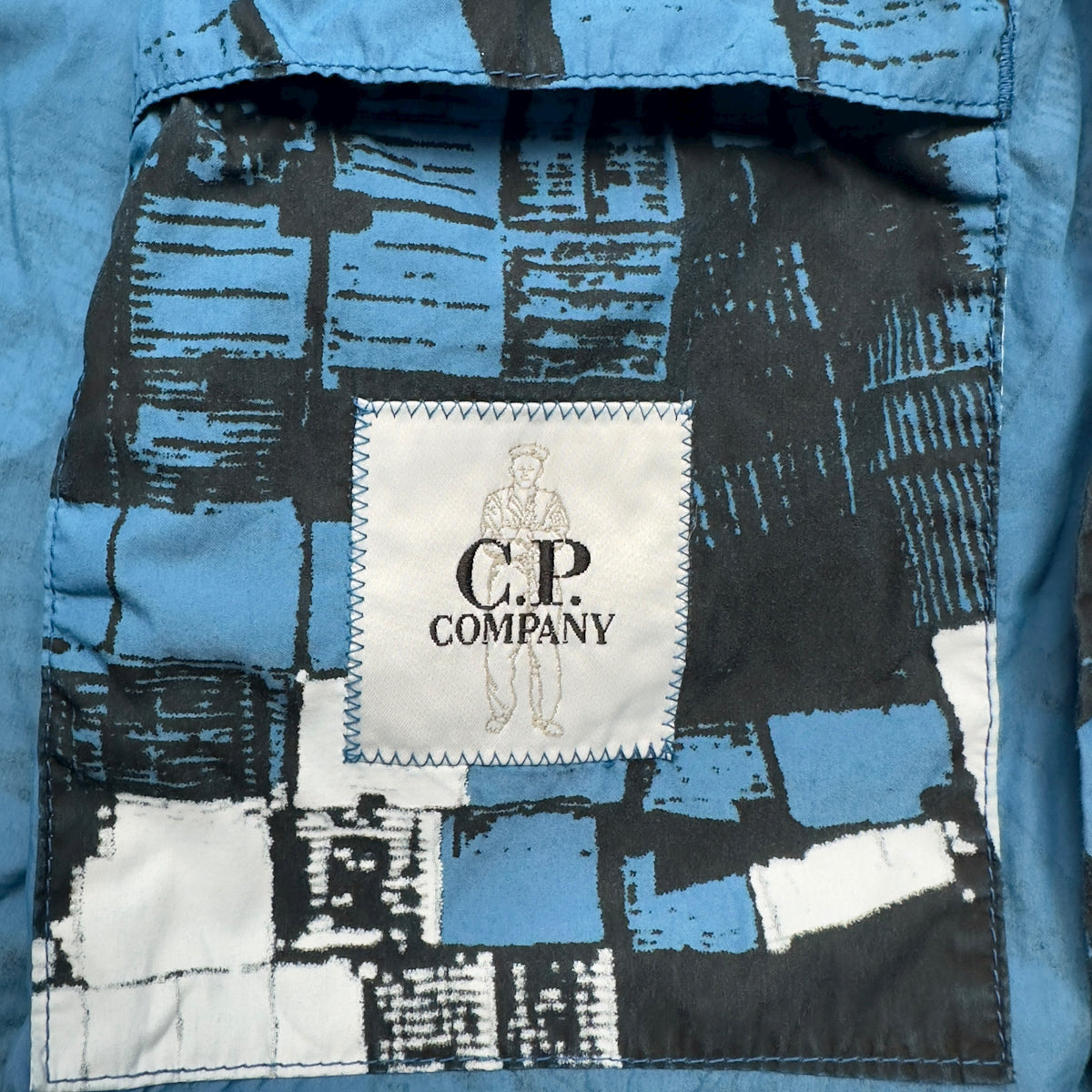 C.P. Company 50 Fili Mutated Block Camo Jacket