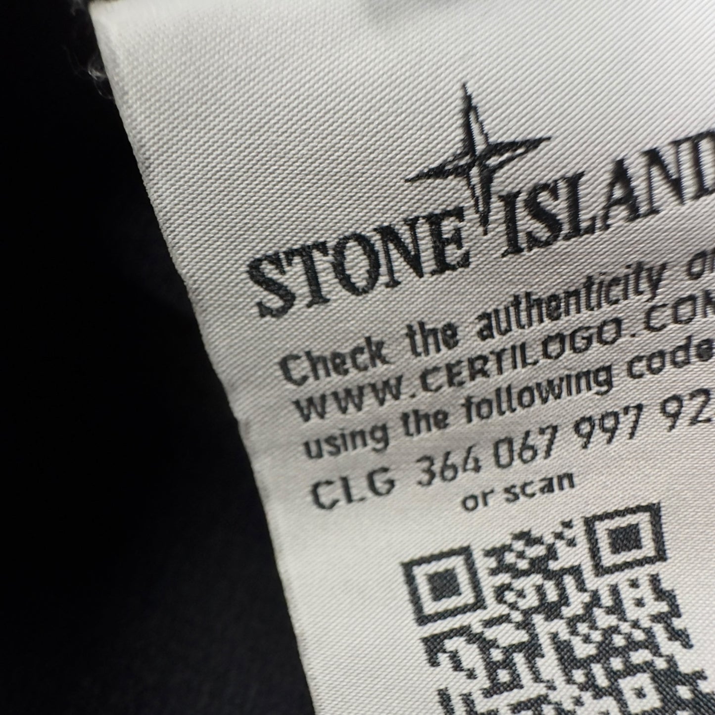 A/W 14 Stone Island Patch Full Zip Hoodie - Navy