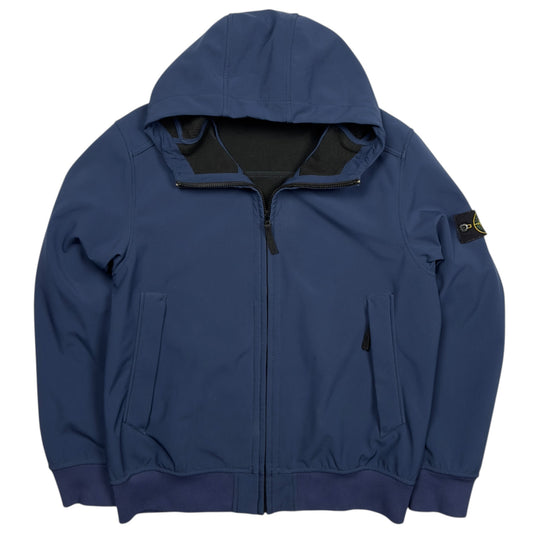 A/W 15 Stone Island Soft Shell R Jacket - Navy