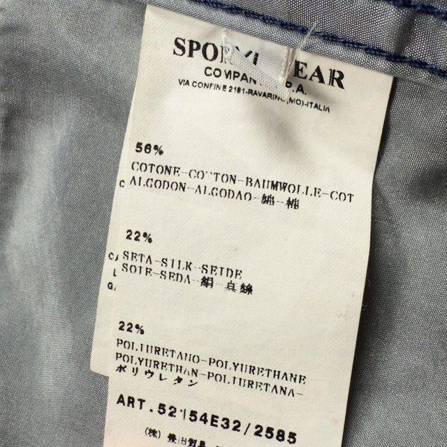 S/S 10 Stone Island Cotton Silk Patch Jacket