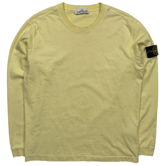 S/S 19 Stone Island Lightweight Crewneck Sweater - Yellow