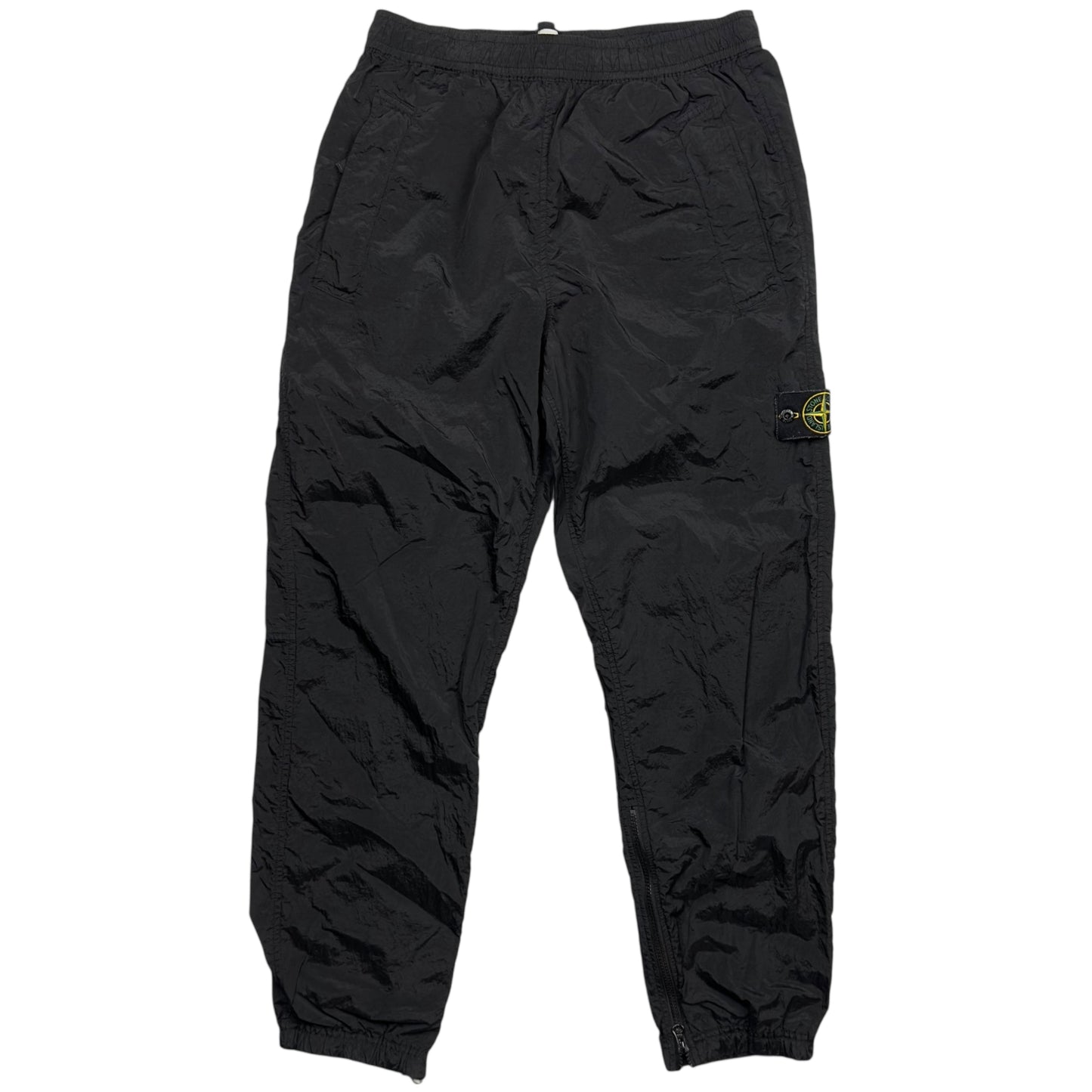 A/W 23 Stone Island Nylon Metal Trousers - Black