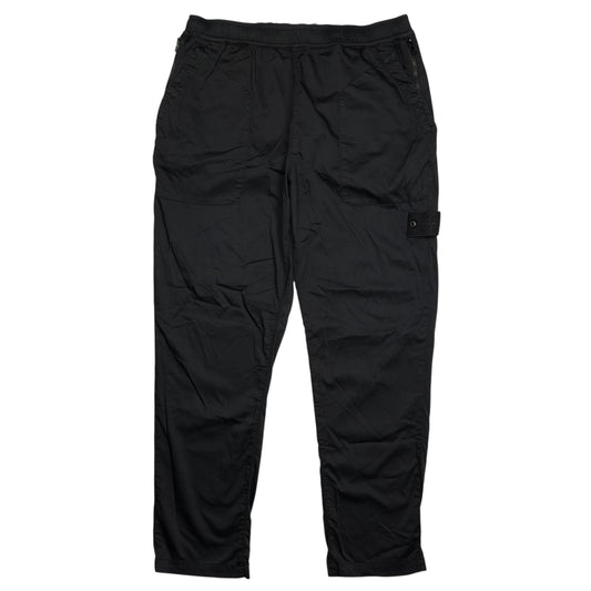 S/S 22 Stone Island Ghost Cargo Trousers - Black