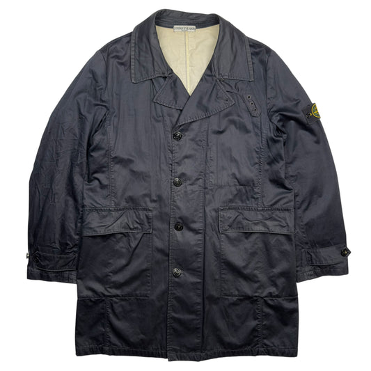 S/S 09 Stone Island Trench Coat - Navy