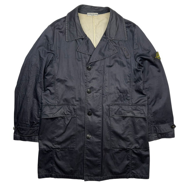 S/S 09 Stone Island Trench Coat - Navy