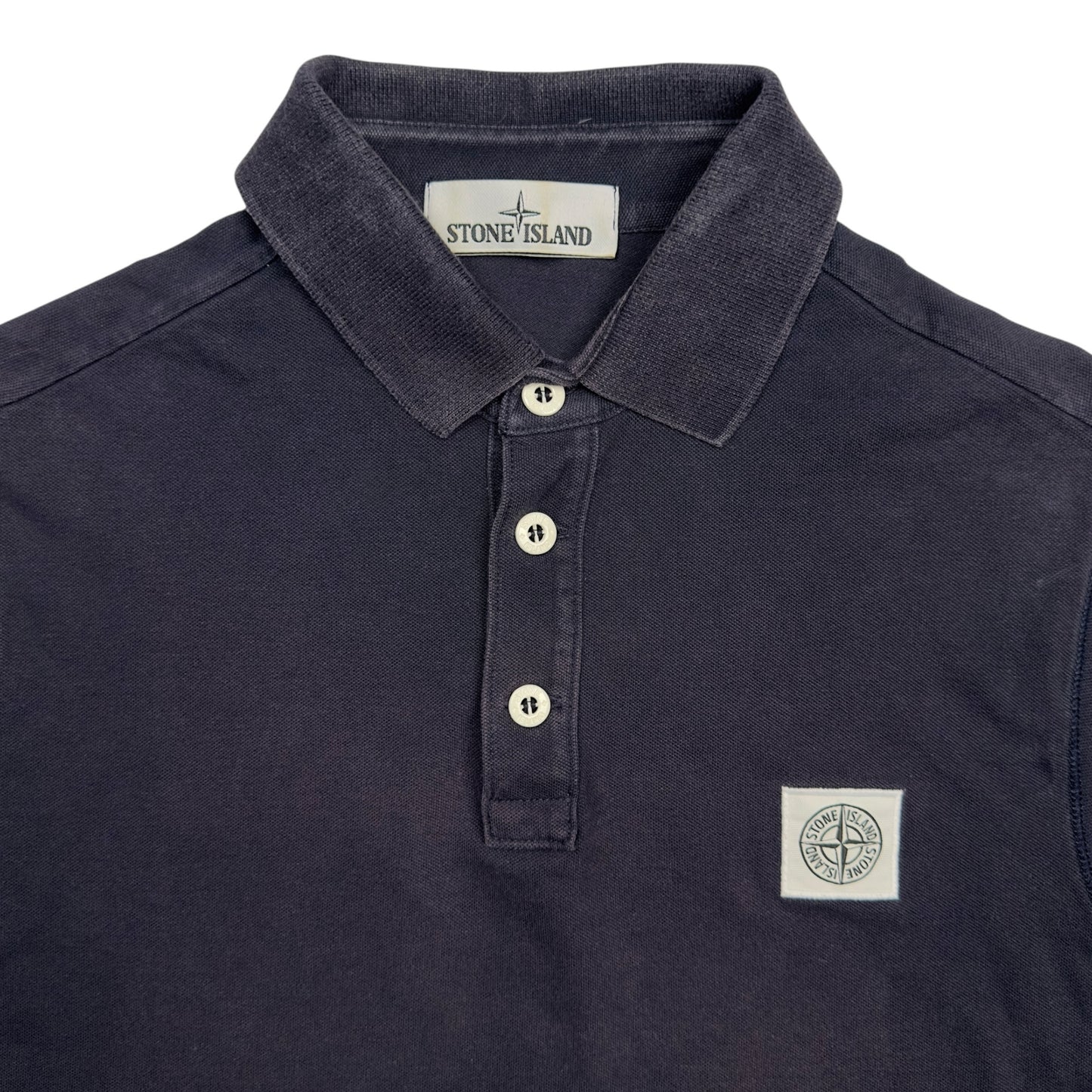 S/S 17 Stone Island Polo Shirt - Navy