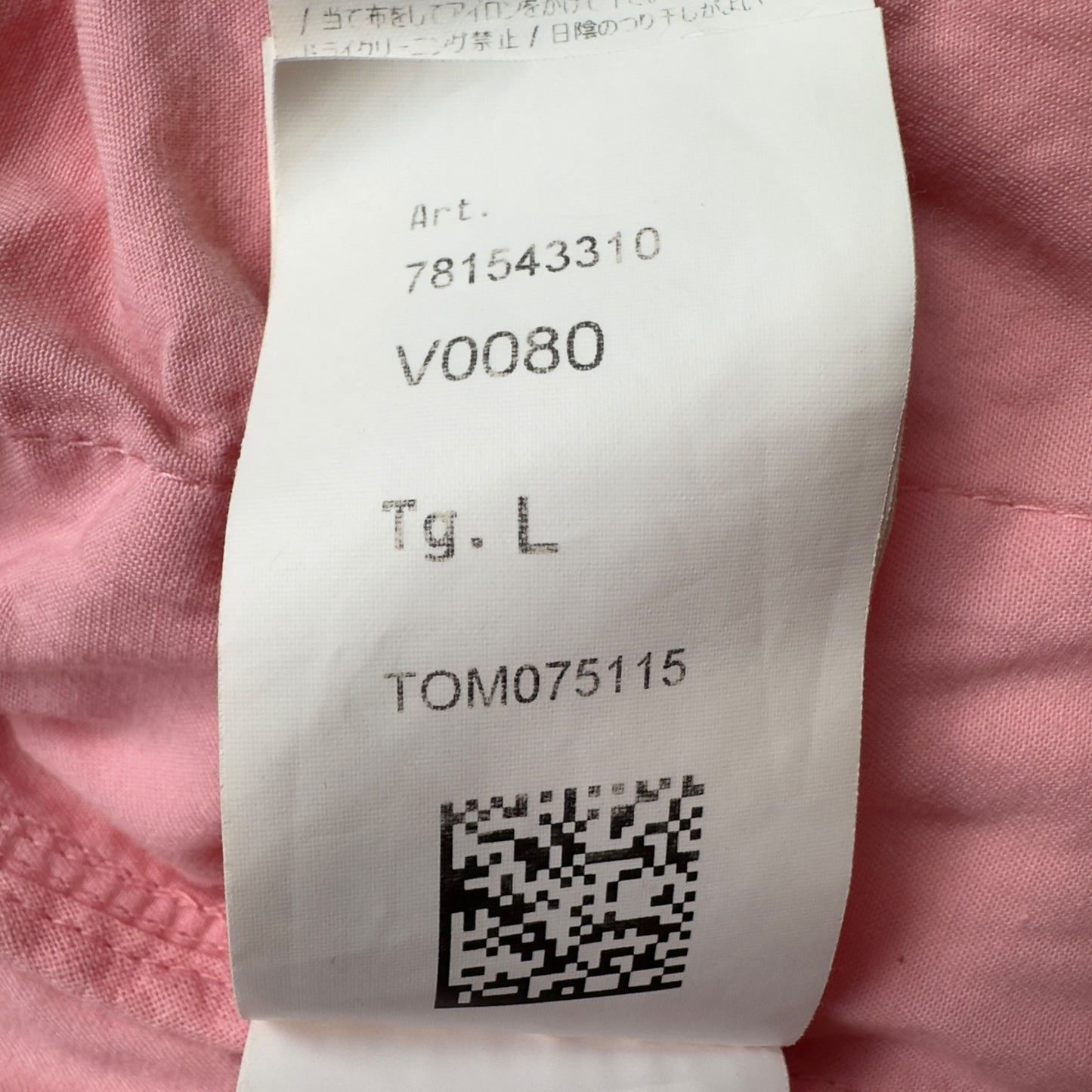 S/S 23 Stone Island Supima Cotton Twill Stretch-TC - Pink