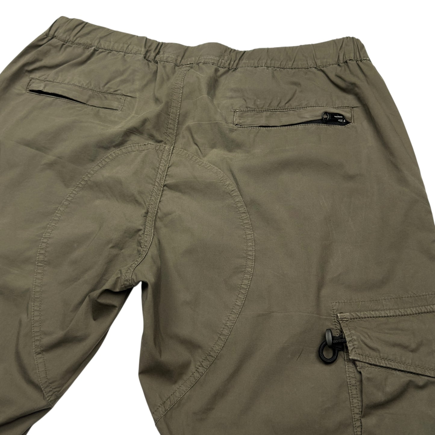 S/S 18 Stone Island Cotton Cargo Trousers - Khaki