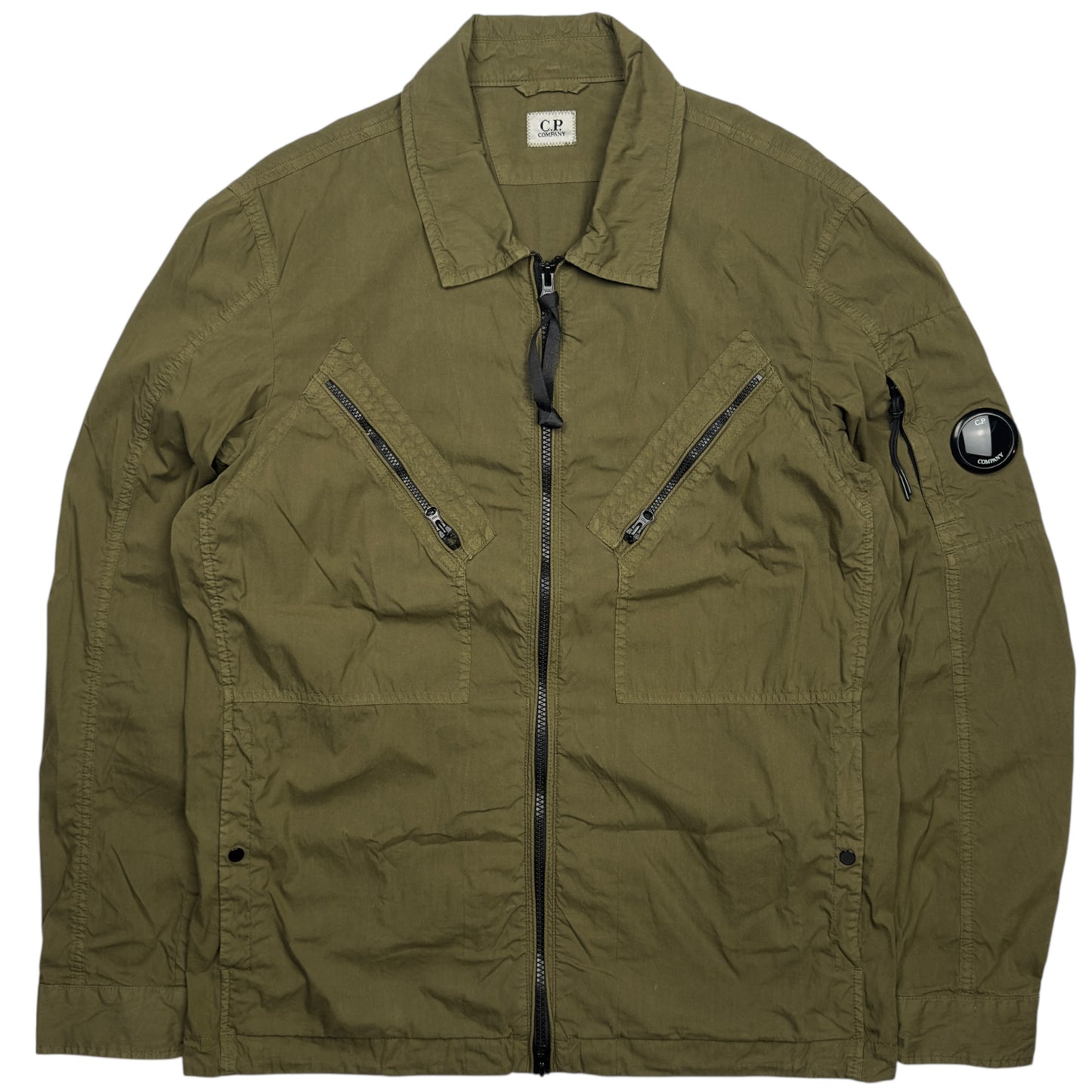 C.P. Company 50 Fili Overshirt - Khaki