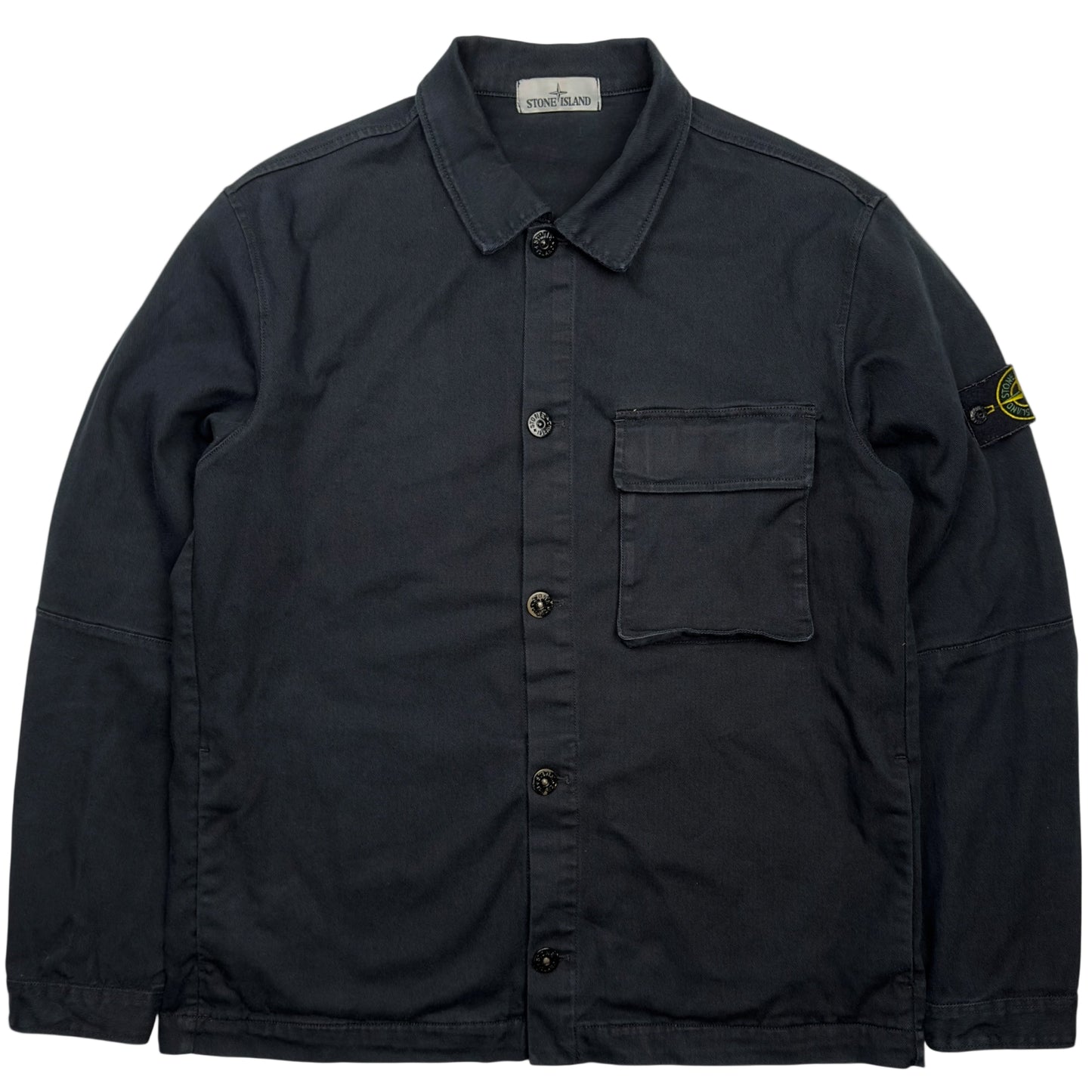 A/W 18 Stone Island Thick Cotton Overshirt - Navy